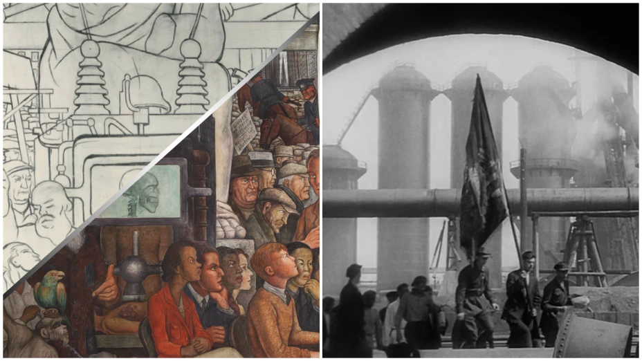 “Rivera y el cine de vanguardia” en la Cineteca