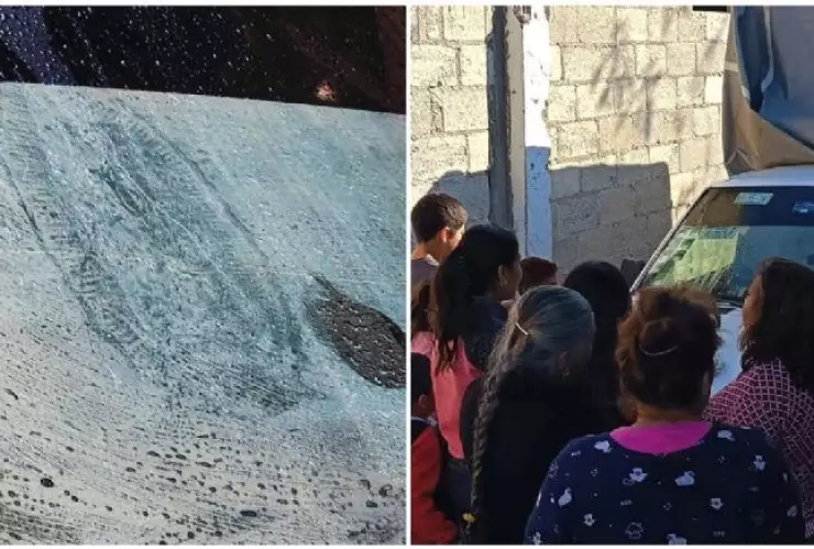 Milagro en Veracruz: imagen de la Virgen aparece en un parabrisas