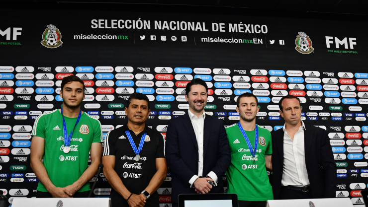Conferencia de prensa México sub 17