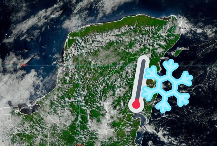 ¡Atención! Revelan FECHA en la que entrará el Frente Frío No. 30 a Yucatán y si será PELIGROSO para el estado
