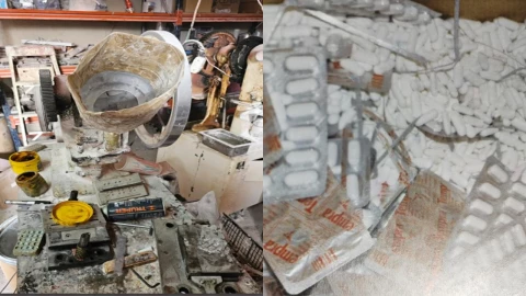 ¡Aguas con lo que te tomas! Desmantelan fábrica de medicamentos falsos en Jocotepec, Jalisco