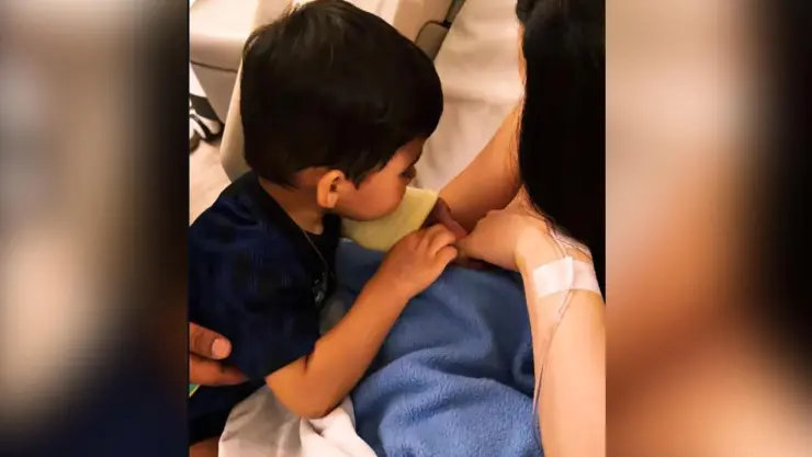 Capi Pérez anuncia el nacimiento de su bebé con tierna imagen en redes.jpeg