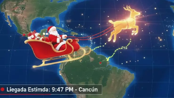 ¿Dónde está Santa Claus? Sigue su recorrido por el mundo EN VIVO este 24 de diciembre con este tracker