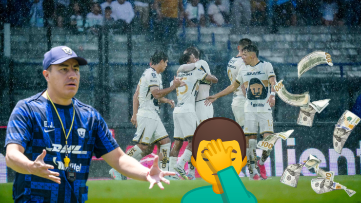Para variar: la dura sanción que deberá pagar Pumas a medio torneo, ¿es responsabilidad de Efraín Juárez?