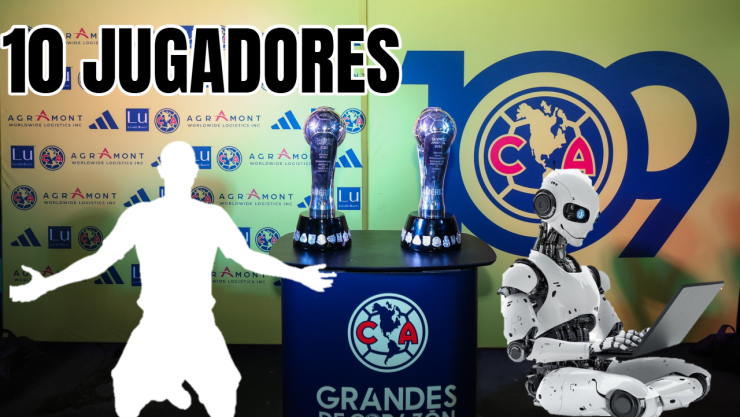 Ellos han sido 10 mejores jugadores de los 109 a&ntilde;os del Club Am&eacute;rica, seg&uacute;n la IA