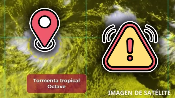 Se forma la Tormenta Tropical ‘Octave’ en el Pacífico: Esta es su ubicación EXACTA hoy 30 de septiembre de 2025