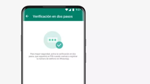 Verificación en dos pasos de WhatsApp