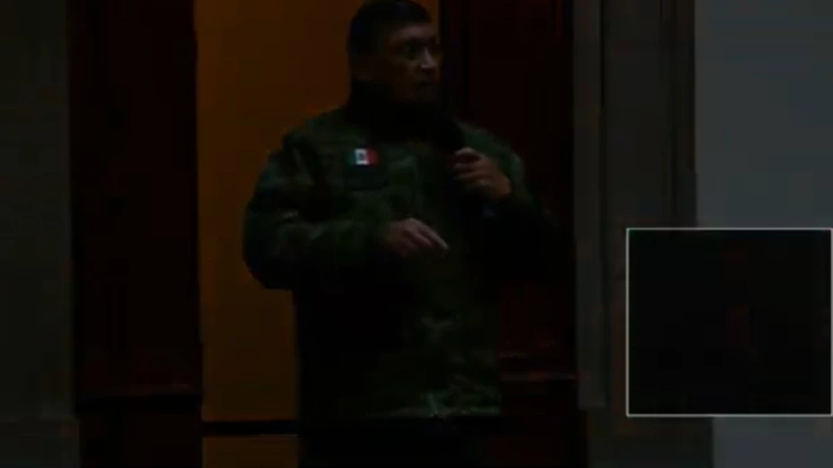 Se fue la luz en la mañanera.