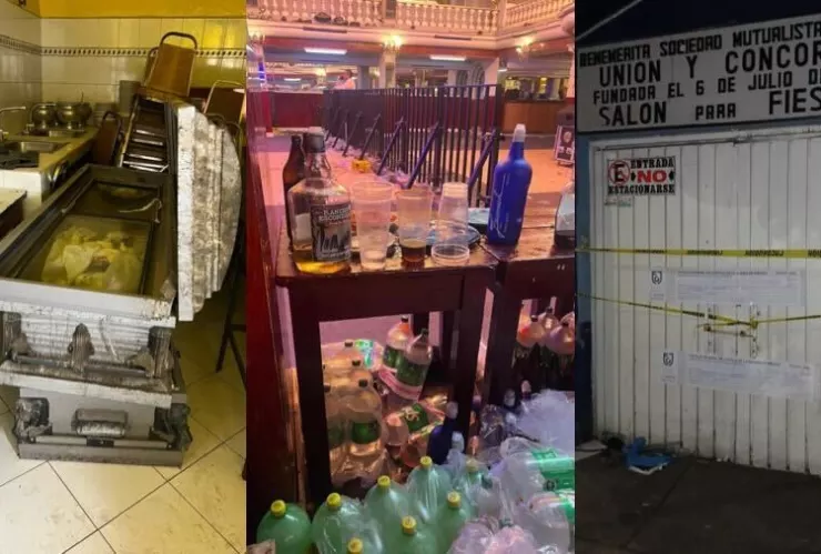 Aterrador lo que Protección Civil encontró en la fiesta clandestina con 800 menores en la Guerrero