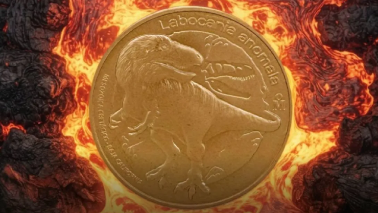 Medallas de dinosaurios