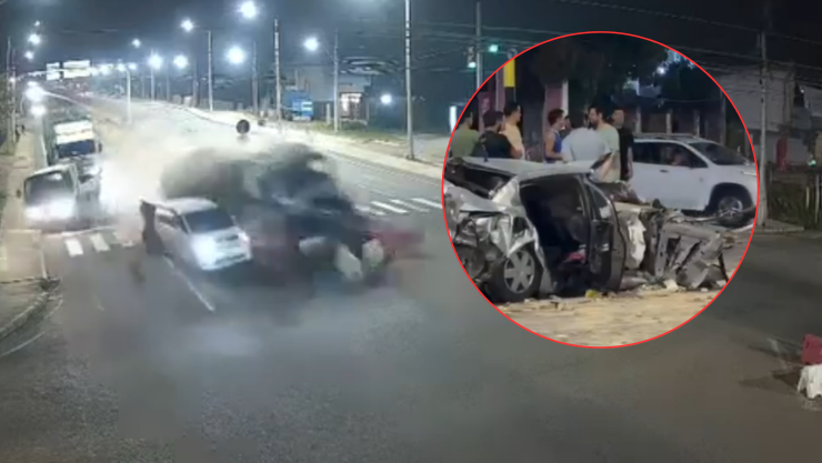 Accidente de camión con ladrilloss