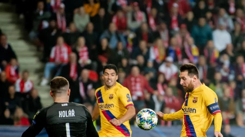 Slavia Praha v FC Barcelona: Group F - UEFA Champions League