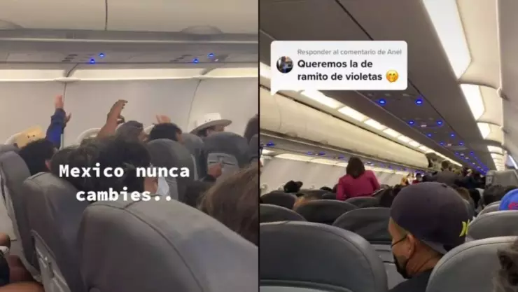 VIDEO Pasajeros realizan karaoke en vuelo a Cancún
