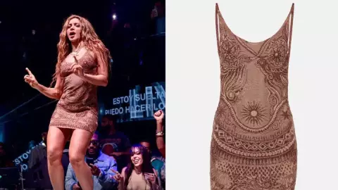 Este es el PRECIO del vestido de Shakira que le hizo pasar INCÓMODO momento en una discoteca
