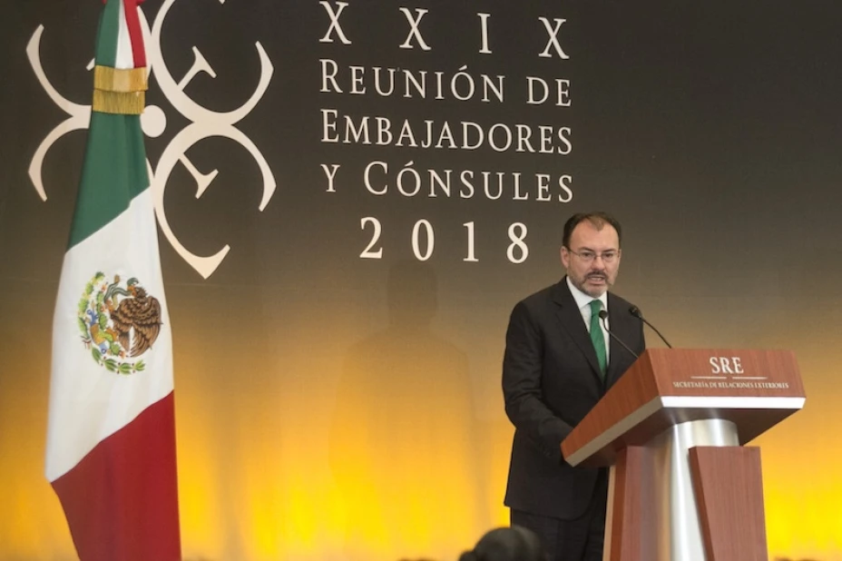 Luis Videgaray muro