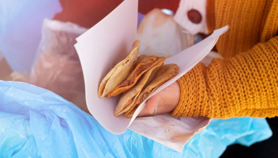 Receta para preparar tacos de canasta