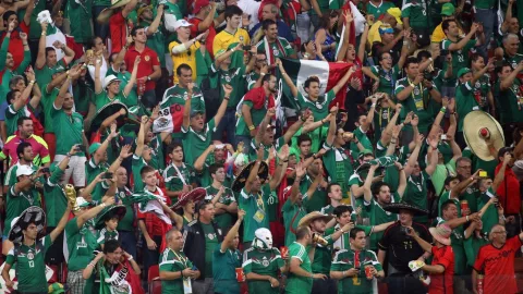El grito homofóbico por mexicanos llega a el Mundial de Rusia / Foto: Especial