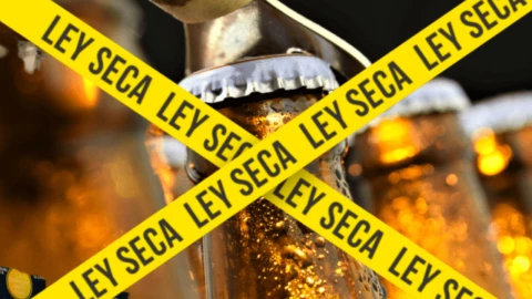 Ley Seca por el Puente del 20 de noviembre