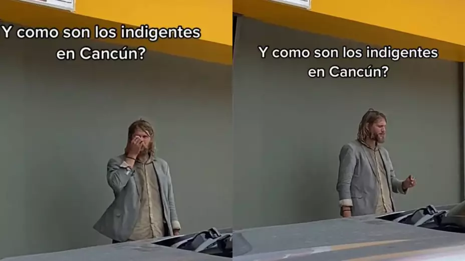 Encuentran al indigente más guapo del mundo en Cancún; tiene parecido a Kurt Cobain