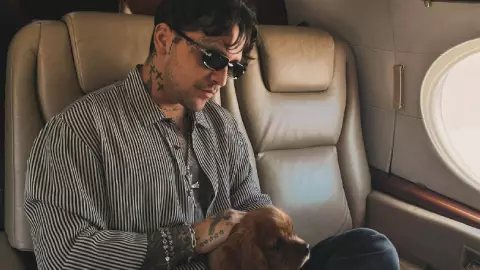 La CONTROVERSIAL respuesta de Christian Nodal a quienes lo critican por priorizar a su perro