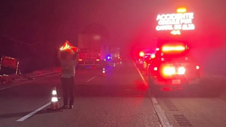 Accidente en carretera Coatzacoalcos - Villahermosa