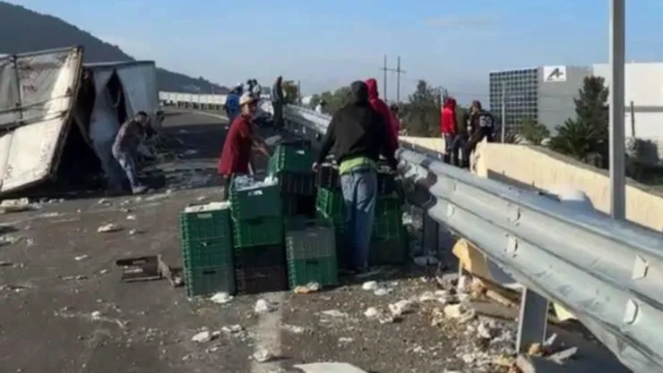 volcadura quesos querétaro