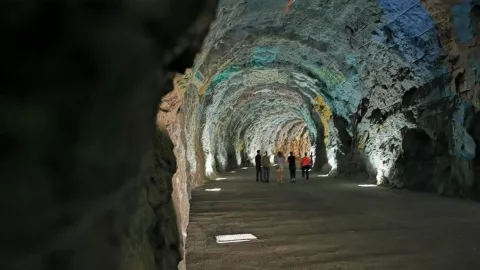 El Principio, mural en la Presa Huites