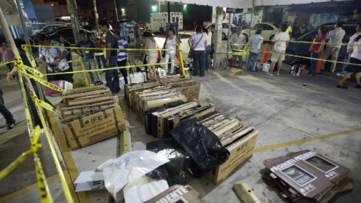 Durango paquetería electoral