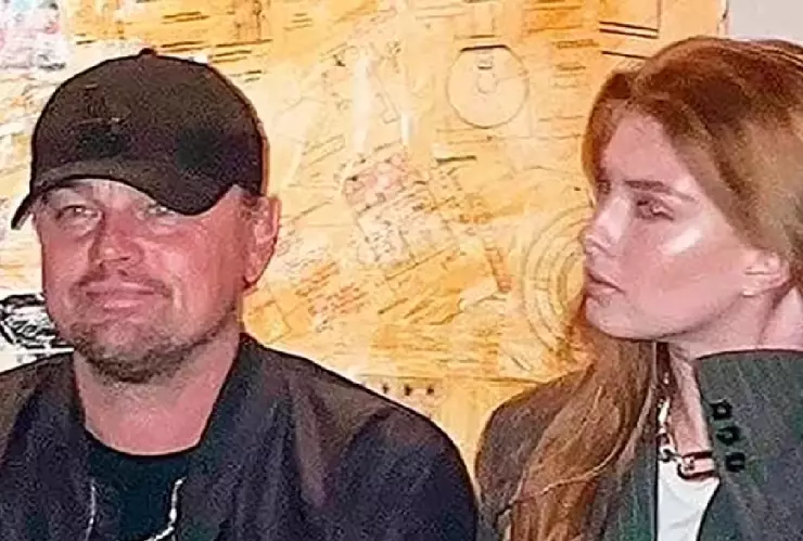La foto viral de Leonrdo DiCaprio con sus nueva novia de 19 años