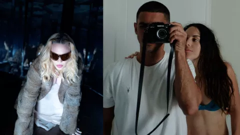 Madonna, Alberto Guerra y Zuria Vega