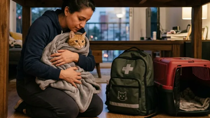 ¿Cómo proteger a tu gato en un sismo? Guía para cuidar a tu gato