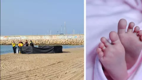 Localizan cuerpo de bebe en playas de España