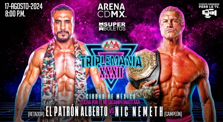 Triplemanía XXXII Arena Ciudad de México Vampiro Canadiense