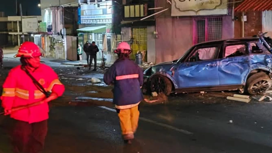 accidente Recta a Cholula hoy