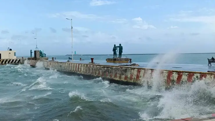 ¡Toma precauciones! Vaguada mantendrá viento del norte en Veracruz esta Nochebuena y Navidad ¿De cuándo serán las rachas?