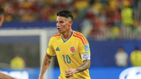 James Rodríguez, jugador de Colombia
