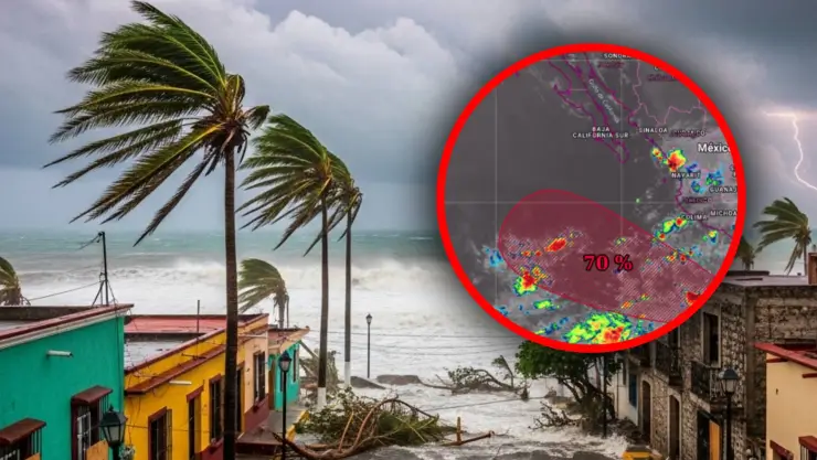 Ciclón Tropical ‘Juliette’ podría formarse en los siguientes 7 días: Esta es su ubicación HOY, 23 de agosto de 2025