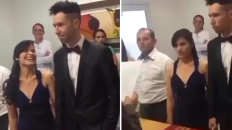 Novia bromea diciendo no y el juez cancela la boda