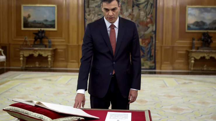 Pedro Sanchez presidente de España