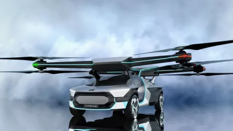 VIDEO ¿Adiós, tráfico Un auto volador chino cuesta 140 mil dólares