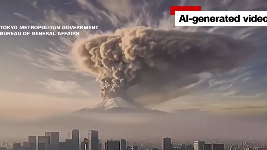 Alerta en Japón: Inteligencia Artificial revela el catastrófico impacto de una erupción del Monte Fuji