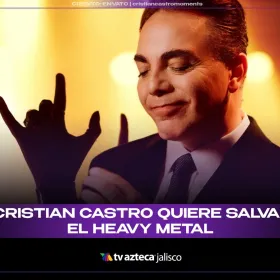 Cristian Castro: ‘Mi misión en esta vida es salvar el heavy metal’