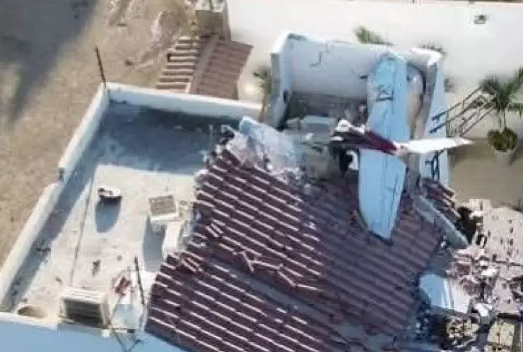 Avioneta se estrella en Nayarit