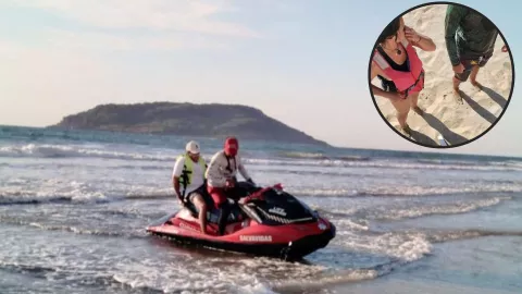 Rescate de turistas en Mazatlán