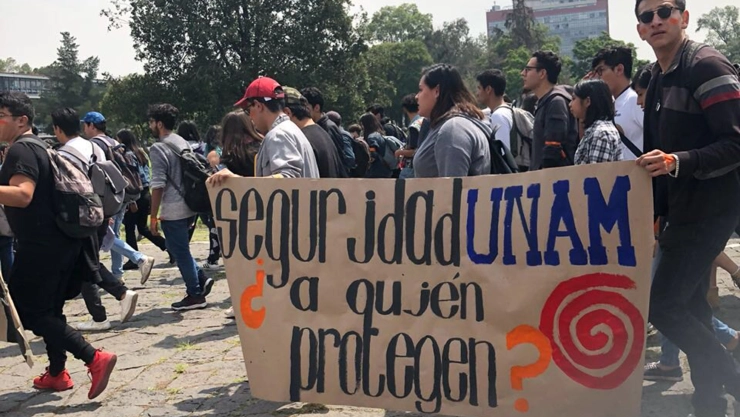 Manifestaciones en la UNAM