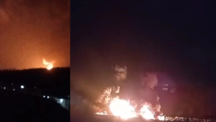 Explota bodega de diésel en Culiacán