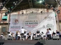 Grupos musicales amenizan el AMLOFEST.