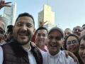Martí Batres padre Solalinde marcha de AMLO