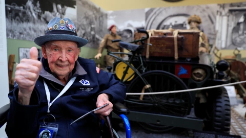 Veterans gather for the 79th anniversary of D-Day in Normandy
