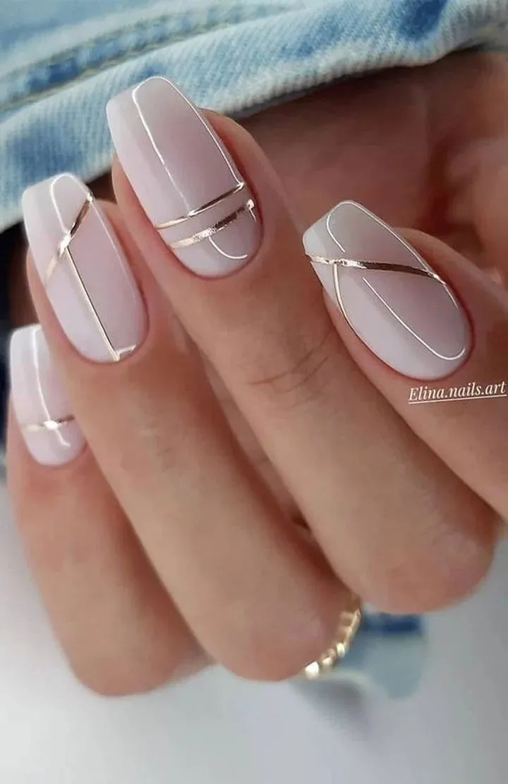 47 diseños de uñas color nude que te harán ver preciosa y elegante: se usan en cortas o largas